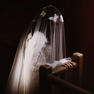 Extra Long Tulle Wedding Veil